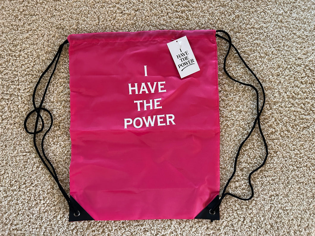 I Have The Power Drawstring Bag